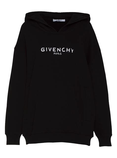 givenchy paris vintage hoodie black|reversible Givenchy black hoodie.